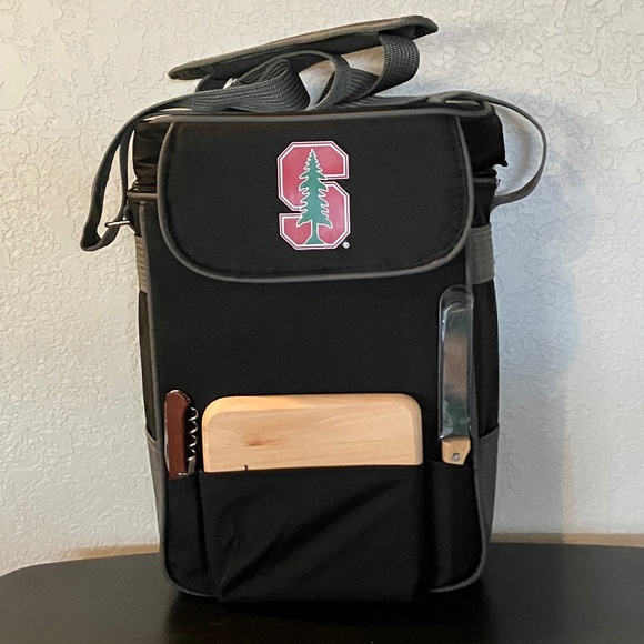 Other - Insulated Wine Tote Cooler + Cheese Board & Tools Set